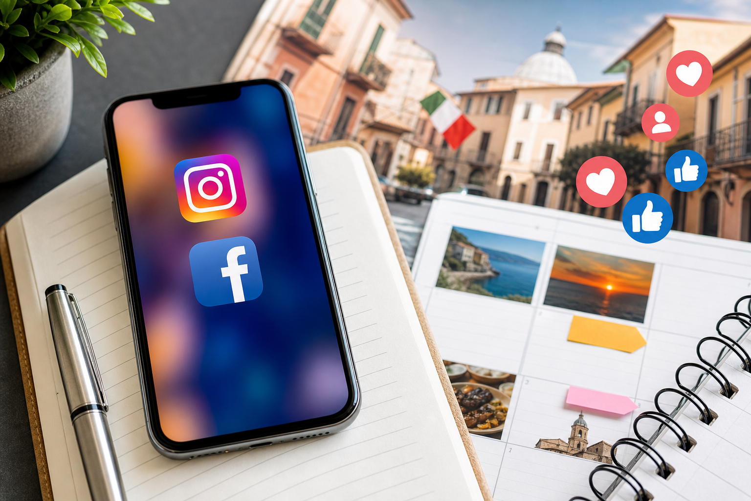 Strategia social media Instagram e Facebook per PMI